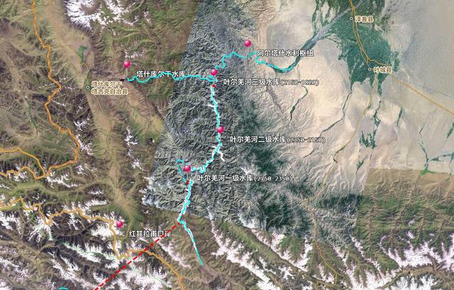 从印度河调水120亿方入疆规划方案,从印度河调水120亿方入疆规划方案,第15张
