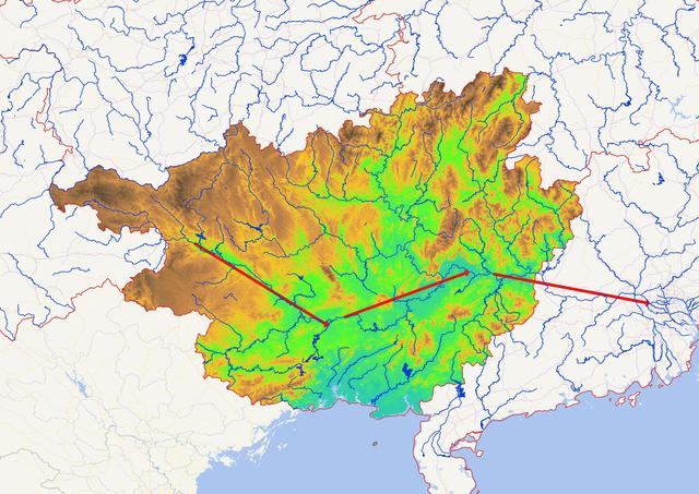 从水系图看，为什么国家要建造广西平陆运河,从水系图看，为什么国家要建造广西平陆运河,第6张