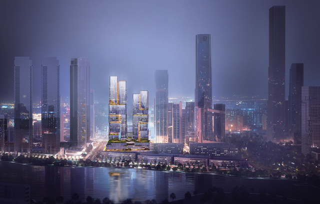 中标方案｜京东集团深圳总部，效果图与平面图！,中标方案｜京东集团深圳总部，效果图与平面图！,第8张