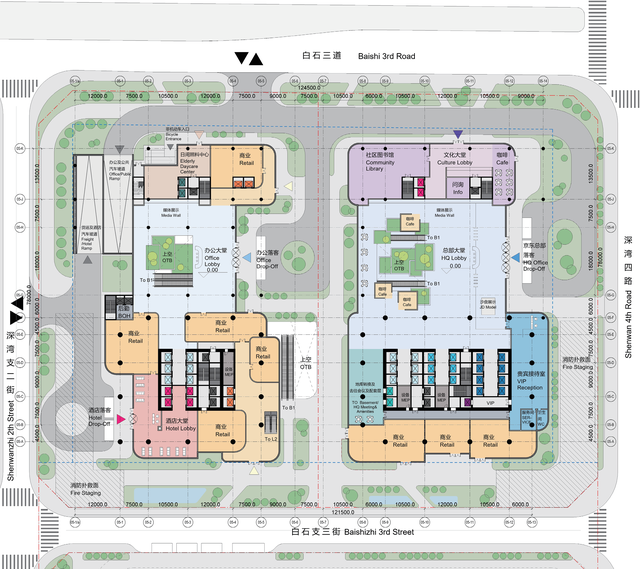中标方案｜京东集团深圳总部，效果图与平面图！,中标方案｜京东集团深圳总部，效果图与平面图！,第17张