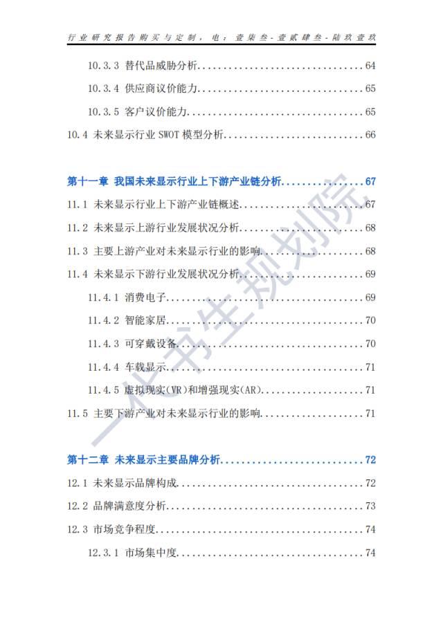 行业分析报告 | 2024年-2029年我国未来显示产业市场发展研究分析,行业分析报告 | 2024年-2029年我国未来显示产业市场发展研究分析,第9张