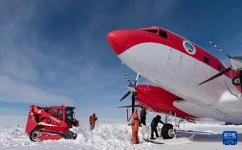 “雪鹰601”完成中国第40次南极考察全部飞行任务,“雪鹰601”完成中国第40次南极考察全部飞行任务,第3张