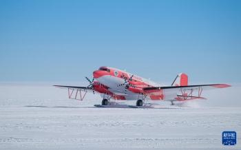 “雪鹰601”完成中国第40次南极考察全部飞行任务,“雪鹰601”完成中国第40次南极考察全部飞行任务,第1张