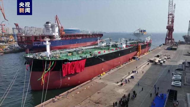 我国自研11.5万吨原油船正式交付