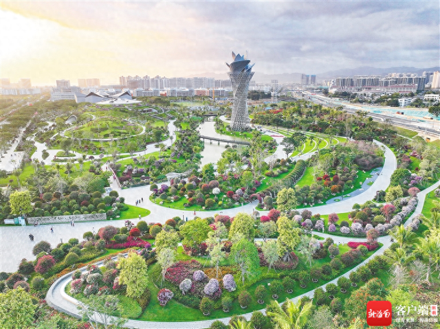 海南首座三角梅科研博览型公园建成开放