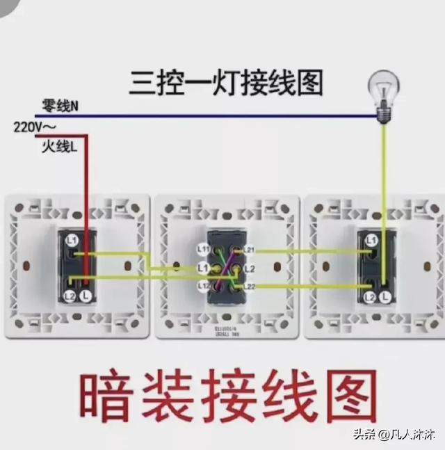 家里常用的接线方法！收藏起来，不懂电工也能接线,家里常用的接线方法！收藏起来，不懂电工也能接线,第7张