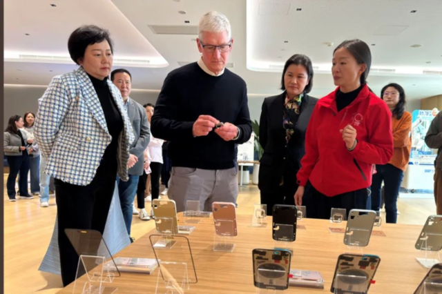 库克，见了三名A股“老朋友”,库克，见了三名A股“老朋友”,第2张