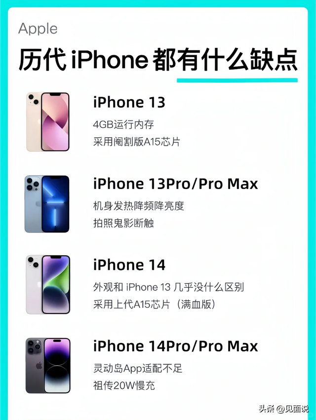 盘点历代iPhone的缺点,盘点历代iPhone的缺点,第5张