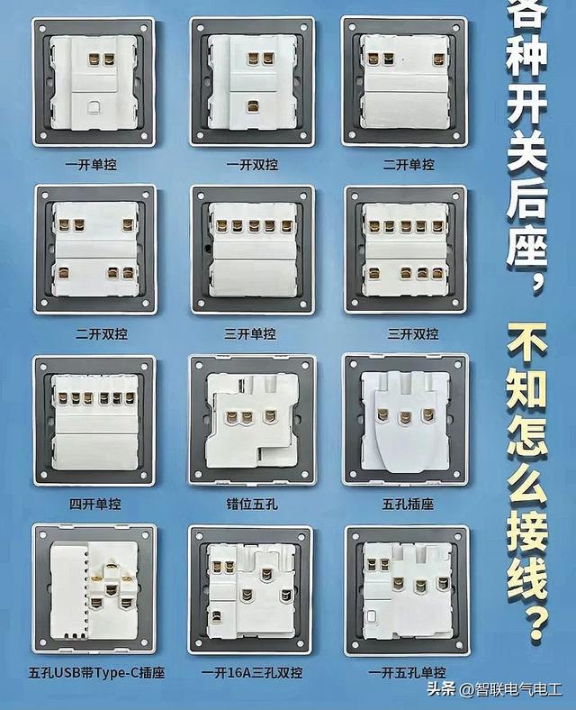 家庭电路每个电工都必学会的电路插座接线、配线、配电线配置开关,家庭电路每个电工都必学会的电路插座接线、配线、配电线配置开关,第5张