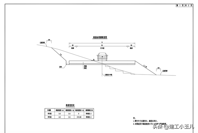 农村通组公路工程设计通用图129张,农村通组公路工程设计通用图129张,第17张