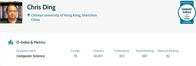 数据科学学院16位教授荣登Research.com顶尖科学家榜单,数据科学学院16位教授荣登Research.com顶尖科学家榜单,第5张