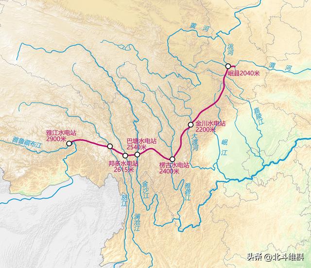 大西线调水的线路应该这样走，将4条国际河流的水调取到北方,大西线调水的线路应该这样走，将4条国际河流的水调取到北方,第15张