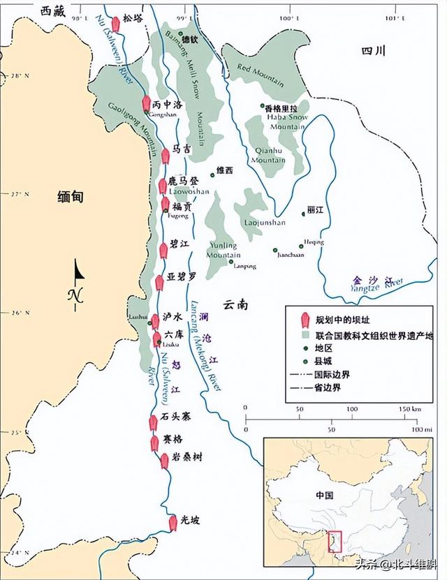 大西线调水的线路应该这样走，将4条国际河流的水调取到北方,大西线调水的线路应该这样走，将4条国际河流的水调取到北方,第14张