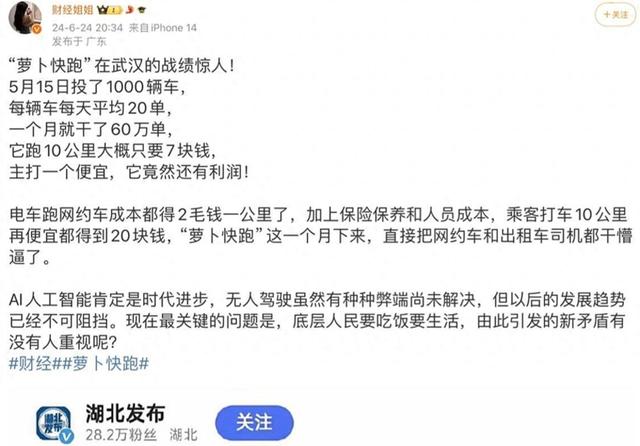 干掉网约车的萝卜快跑，幕后大佬是谁？,干掉网约车的萝卜快跑，幕后大佬是谁？,第12张