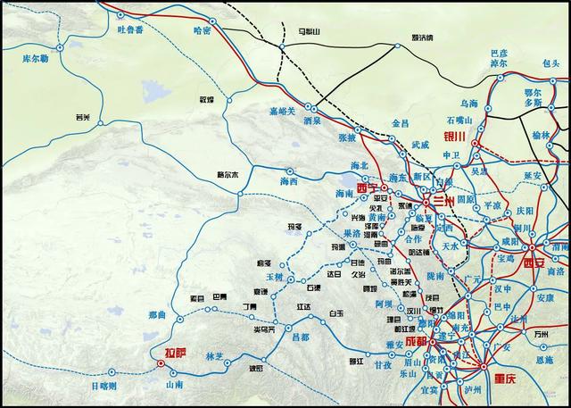 成兰铁路是如何一步步将兰州踢出命名为联通西宁与成都的川青铁路,成兰铁路是如何一步步将兰州踢出命名为联通西宁与成都的川青铁路,第2张