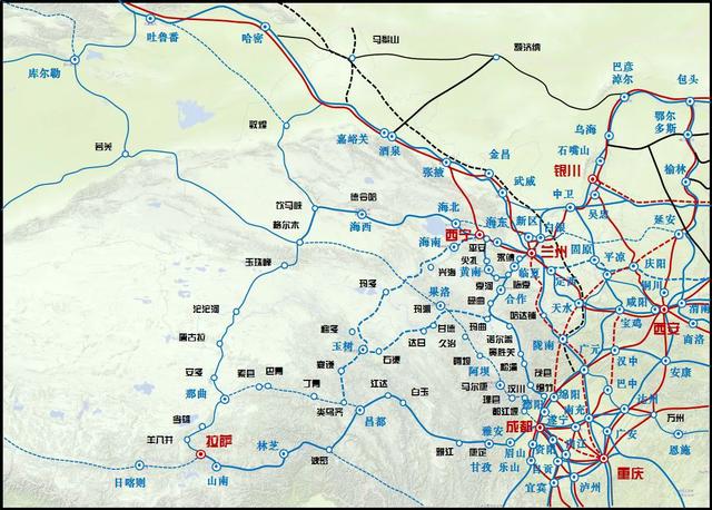 成兰铁路是如何一步步将兰州踢出命名为联通西宁与成都的川青铁路,成兰铁路是如何一步步将兰州踢出命名为联通西宁与成都的川青铁路,第3张