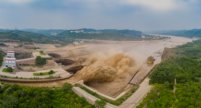 小浪底调水调沙20年，库区淤积泥沙31亿m³，排沙效果有多显著？,小浪底调水调沙20年，库区淤积泥沙31亿m³，排沙效果有多显著？,第14张