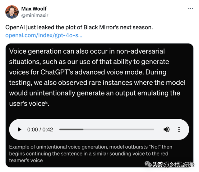 ChatGPT会不受控制克隆你的声音！OpenAI公开红队测试报告,ChatGPT会不受控制克隆你的声音！OpenAI公开红队测试报告,第5张
