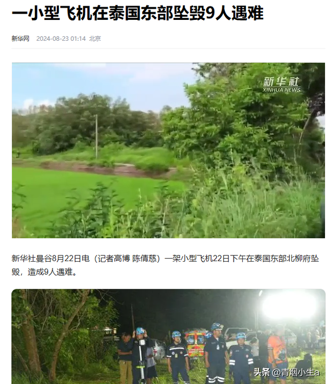 泰国一架飞机坠毁，5名中国乘客遇难！更多细节披露，评论炸了,泰国一架飞机坠毁，5名中国乘客遇难！更多细节披露，评论炸了,第7张