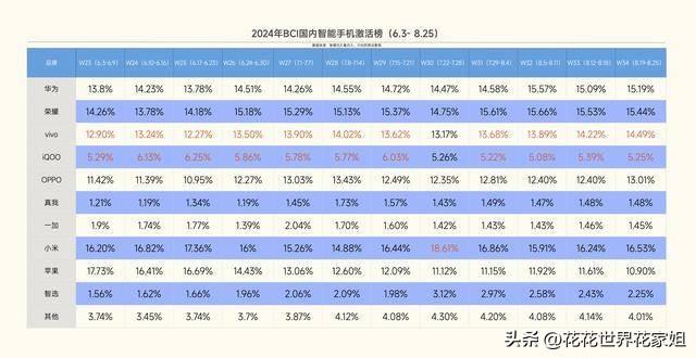 国内智能手机排名洗牌：小米第二、华为第四，第一至今无人能敌,国内智能手机排名洗牌：小米第二、华为第四，第一至今无人能敌,第3张