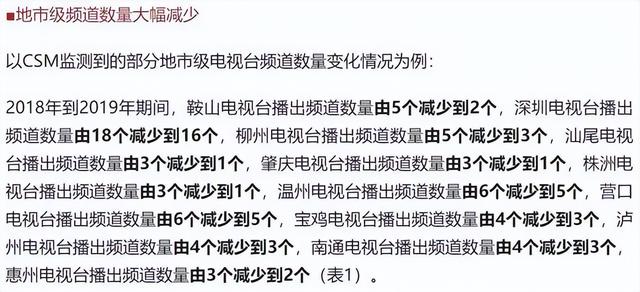 电视台自救：密集关停频道，挑战才刚刚开始,电视台自救：密集关停频道，挑战才刚刚开始,第5张