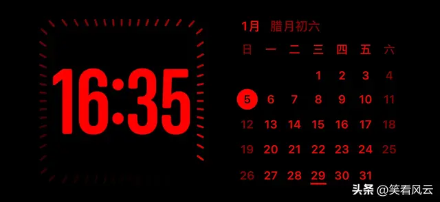 有多少人晚上被iPhone红色时钟待机显示给吓着了？