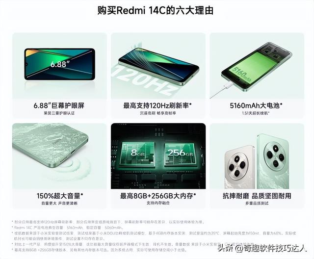 499元的红米Redmi 14C，6.88寸大屏，120Hz高刷，看到利润我沉默了,499元的红米Redmi 14C，6.88寸大屏，120Hz高刷，看到利润我沉默了,第2张